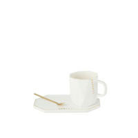 BECHER  - Weiss, Basics, Keramik (17,8/12,2/8cm) - Ambia Home