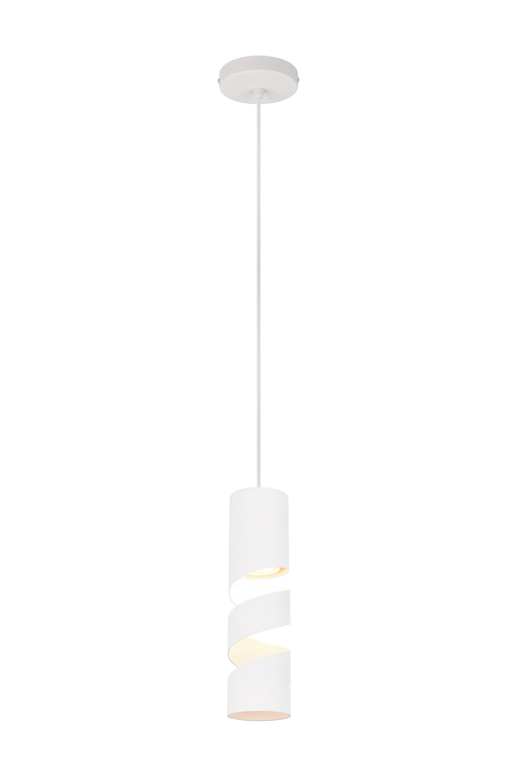 PENDELLEUCHTE 12/150 cm   - Weiß, Design, Metall (12/150cm) - Trio Leuchten