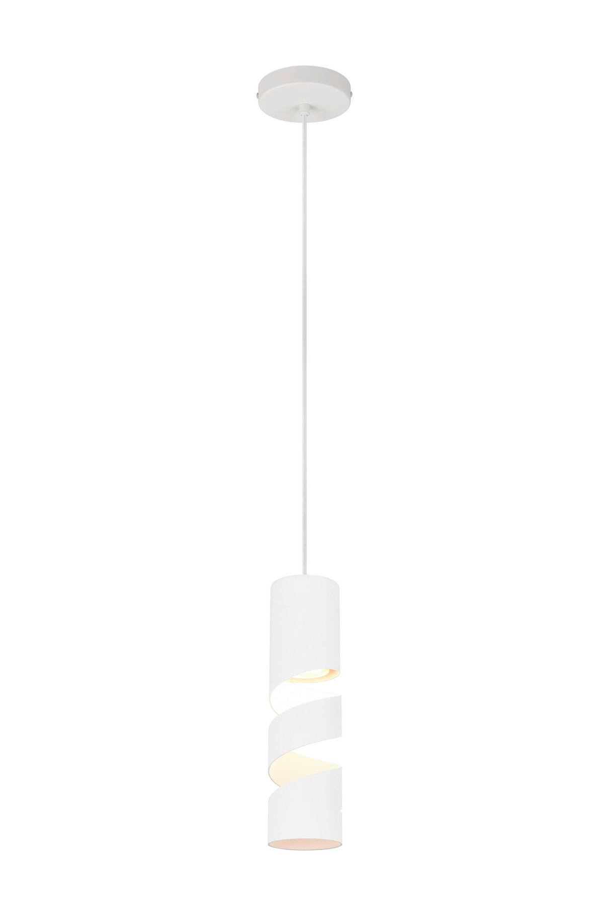 PENDELLEUCHTE 12/150 cm   - Weiß, Design, Metall (12/150cm) - Trio Leuchten