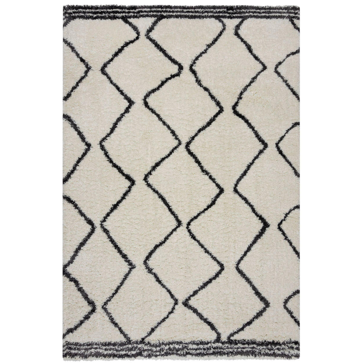 HOCHFLORTEPPICH 80/150 cm Atlas Creme  - Creme, KONVENTIONELL, Textil (80/150cm) - Xora