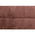 BOXSPRINGBETT 180/200 cm,  in Rotbraun, Topper, H2 + H2 = mittel  - Rotbraun/Schwarz, Design, Textil/Metall (180/200cm) - Esposa