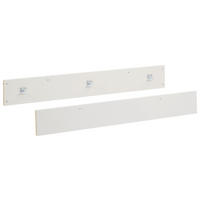 UMBAUSEITEN Little Snu  - Weiß, Basics, Holzwerkstoff (163/20/5cm) - Paidi