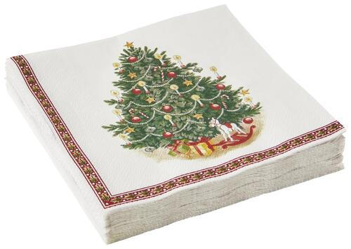 SERVIETA 25/25 cm bela  - bela, Basics, papir (25/25cm) - Villeroy & Boch