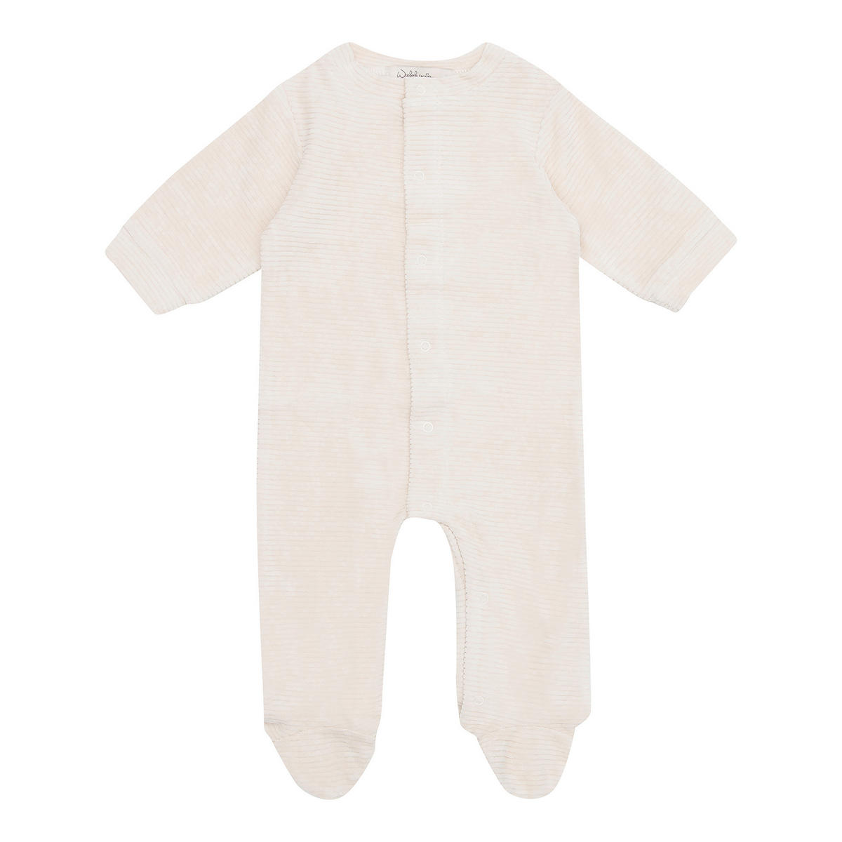 STRAMPLER - Taupe, Basics, Textil (62/68cm) - Witlof for Kids