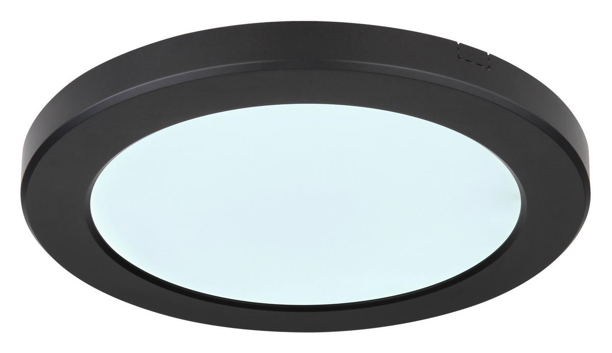 LED SVJETILJKA STROPNA  - crna, Basics, plastika (22/1,8cm) - Boxxx