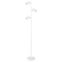 STEHLEUCHTE - Weiss, Design, Metall (25/23/154cm) - Globo