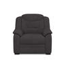 SESSEL Mikrofaser Anthrazit    - Anthrazit/Schwarz, Basics, Kunststoff/Textil (97/99/99cm) - MID.YOU