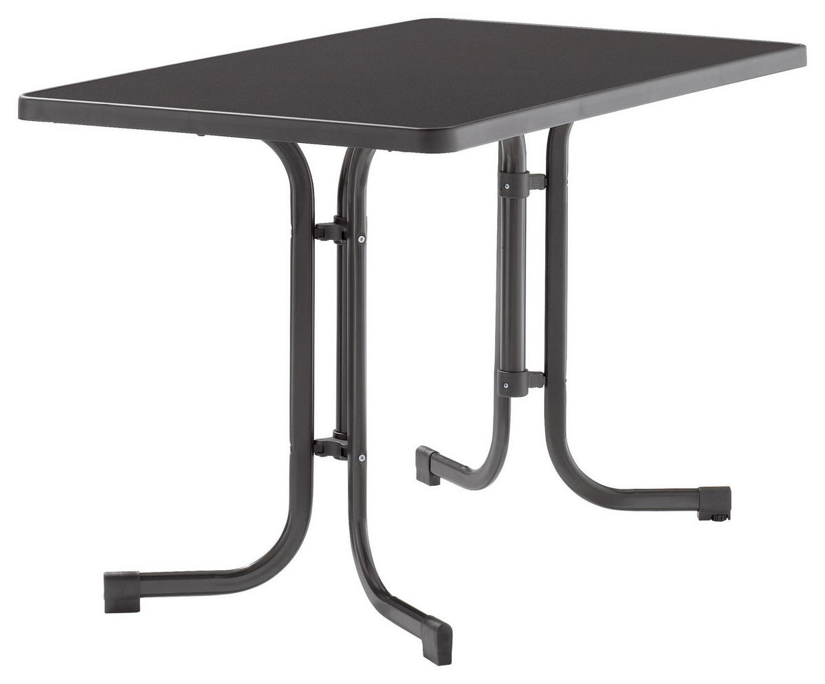 GARTENTISCH 115/70/72 cm Holzwerkstoff rechteckig  - Grau, MODERN, Holzwerkstoff/Metall (115/70/72cm) - Sieger