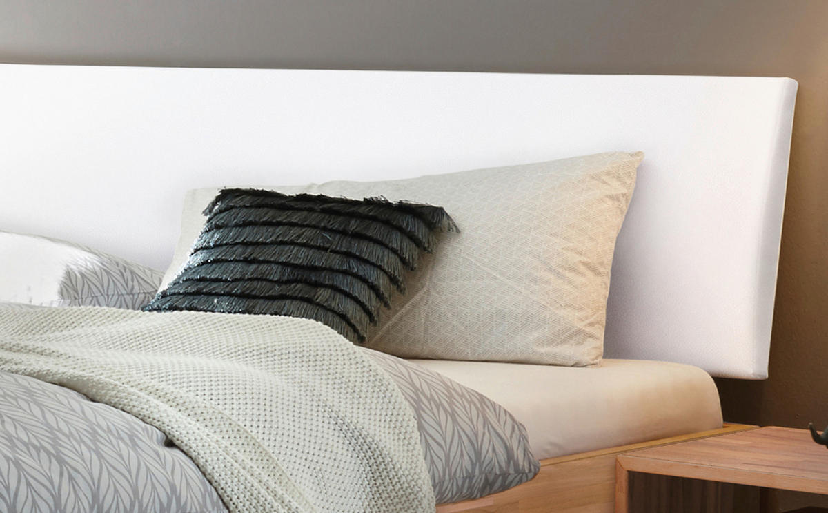 BETT 160/200 cm  in Kernbuche  - Buchefarben/Kernbuche, Design, Holz (160/200cm) - Hasena