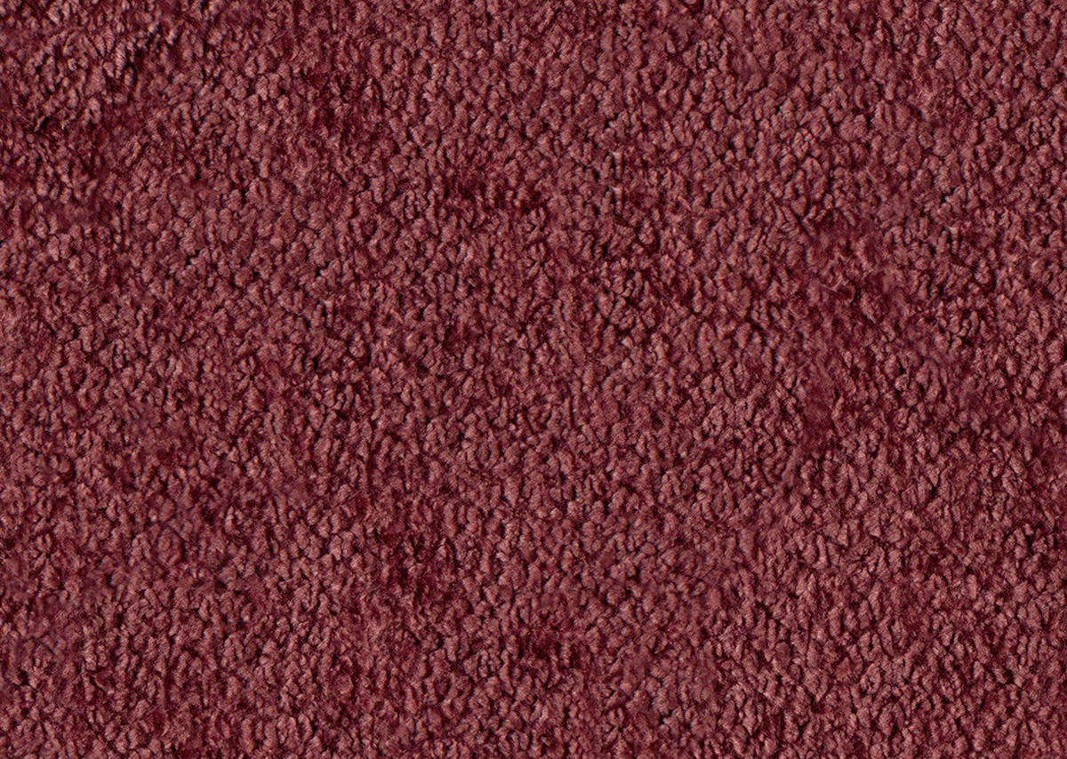 SCHLAFSOFA Chenille Rot  - Rot/Schwarz, KONVENTIONELL, Textil/Metall (223/89/107cm) - Carryhome