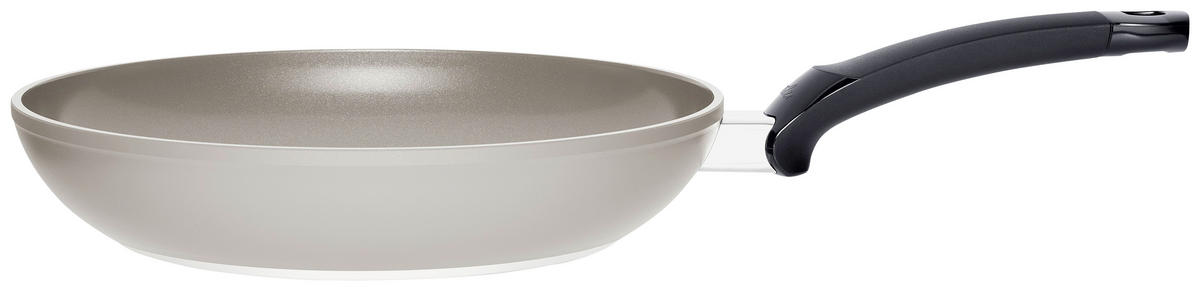 PFANNENSET Ceratal Classic + Pure Aluminium, Edelstahl 2-teilig  - Edelstahlfarben/Beige, Basics, Metall - Fissler