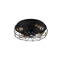 TAKLAMPA TRONDHEIM 48,5/17,5 cm  - svart, Lifestyle, metall/plast (48,5/17,5cm)