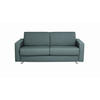 SCHLAFSOFA in Textil Petrol  - Chromfarben/Petrol, Konventionell, Textil/Metall (195/84/100cm) - Bali