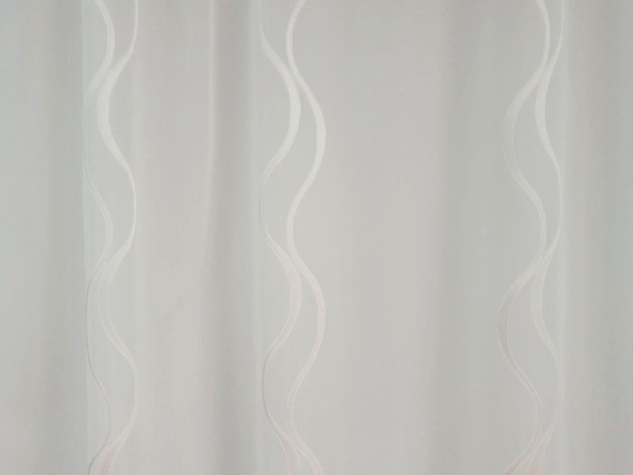 TKANINA ZA ZAVJESE bijela - bijela, Basics, tekstil (300cm)