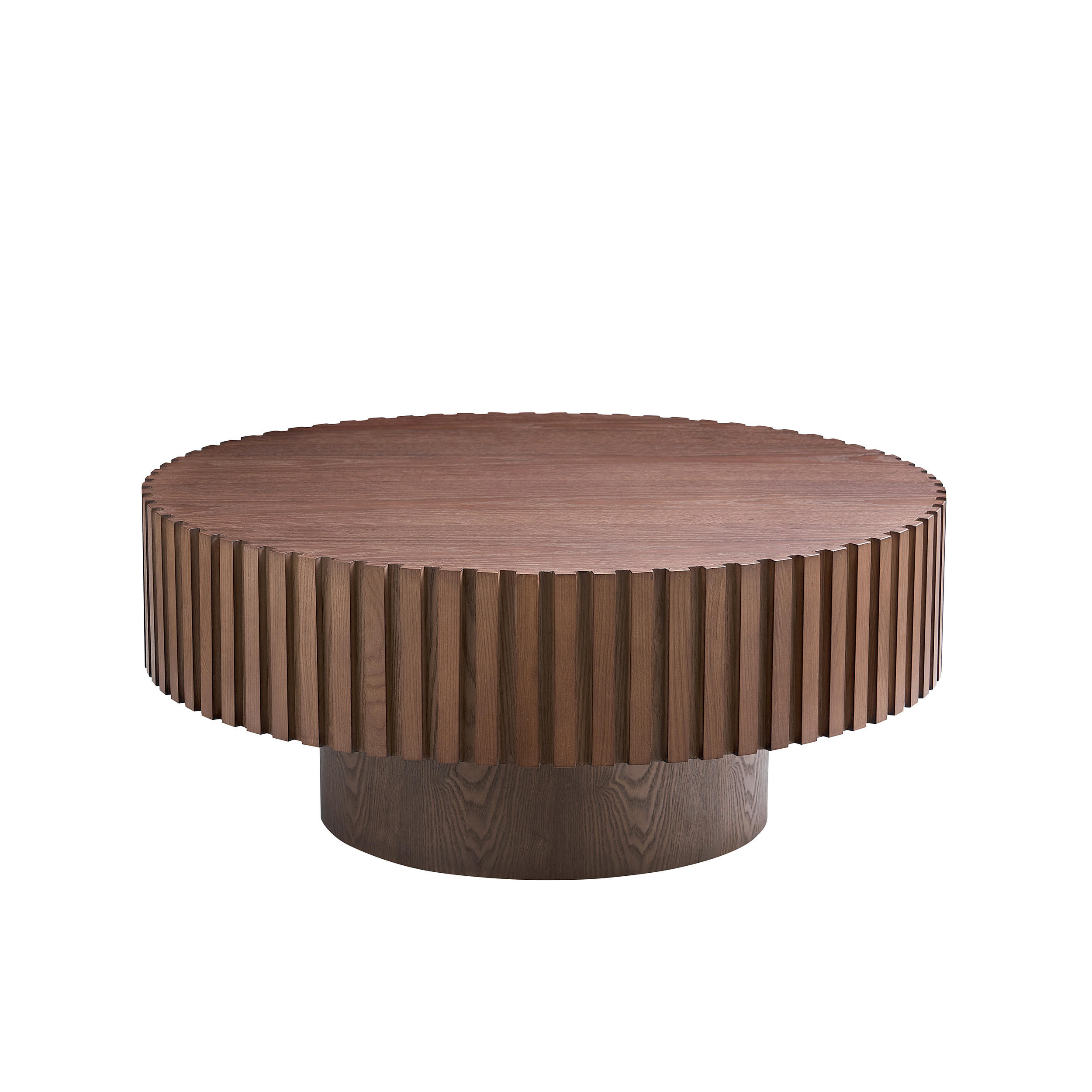 COUCHTISCH in Holzwerkstoff 80/80/34 cm - Walnussfarben, MODERN, Holzwerkstoff (80/80/34cm) - Livetastic