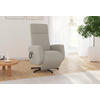 RELAXSESSEL in Textil Taupe  - Taupe/Schwarz, Konventionell, Textil/Metall (71/110/82cm) - Sit & More