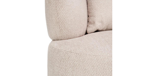 ECKSOFA Beige Chenille  - Dunkelgrün/Beige, MODERN, Kunststoff/Textil (235/166cm) - Hom`in