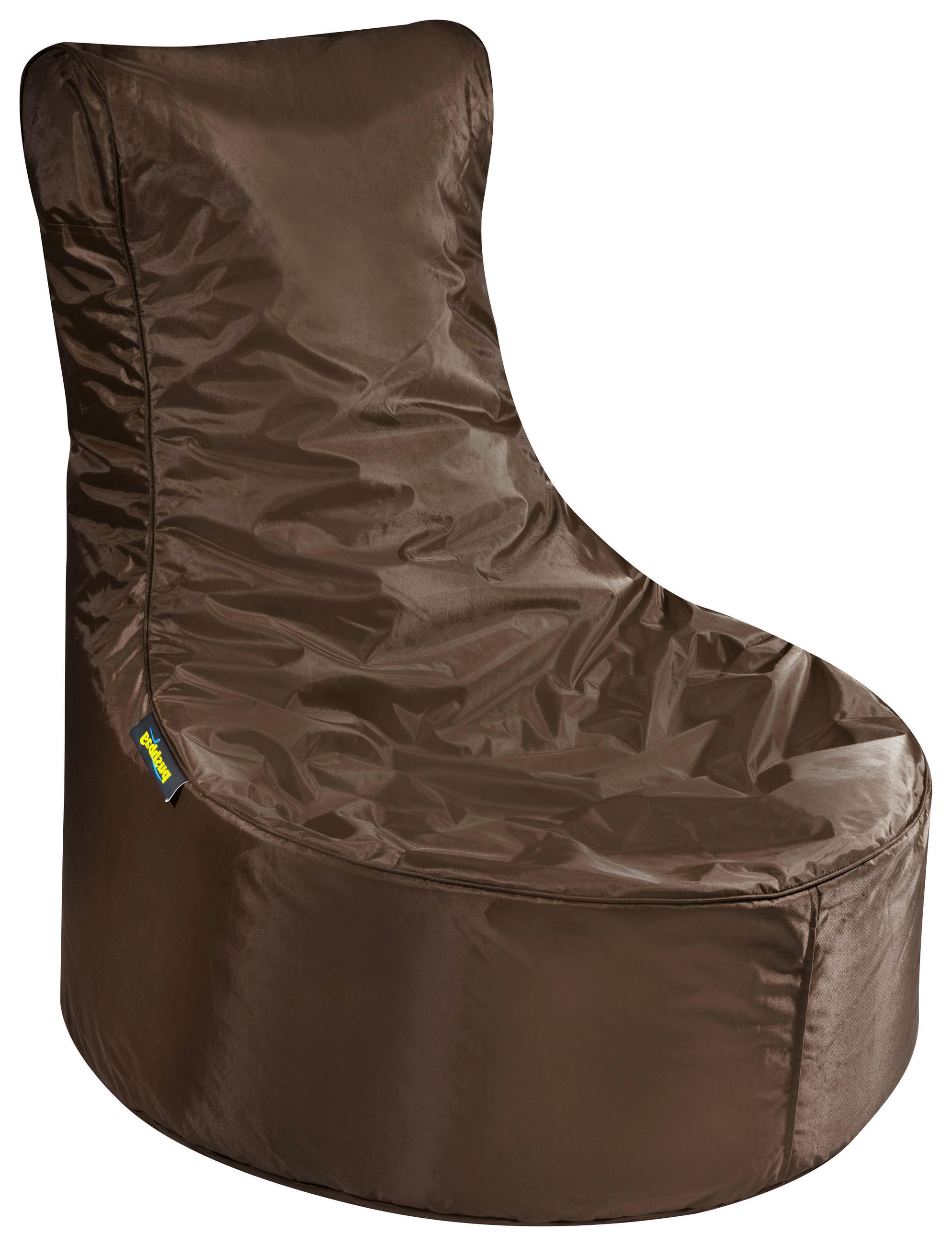 SITZSACK Uni - Braun, Basics, Kunststoff (70/90/80cm) - MID.YOU