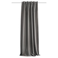 LÄRMSCHUTZVORHANG ACUSTICO Verdunkelung 135/225 cm   - Grau, KONVENTIONELL, Textil (135/225cm)