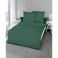 POSTELJNINA Uni 140/200 cm bombažni flanel zelena  - zelena, Konvencionalno, tekstil (140/200cm) - Kaeppel