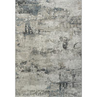 WEBTEPPICH 120/170 cm Canyon Hellgrau, Dunkelblau  - Hellgrau/Dunkelblau, KONVENTIONELL, Kunststoff/Textil (120/170cm)