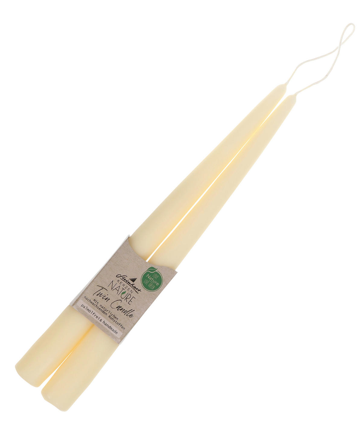  STABKERZE  - Creme, Basics, Naturmaterialien (2,2/24,5cm)