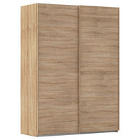 SCHWEBETÜRENSCHRANK 162/223/68 cm 2-türig Sonoma Eiche  - Sonoma Eiche, Design, Holzwerkstoff/Kunststoff (162/223/68cm) - Novel