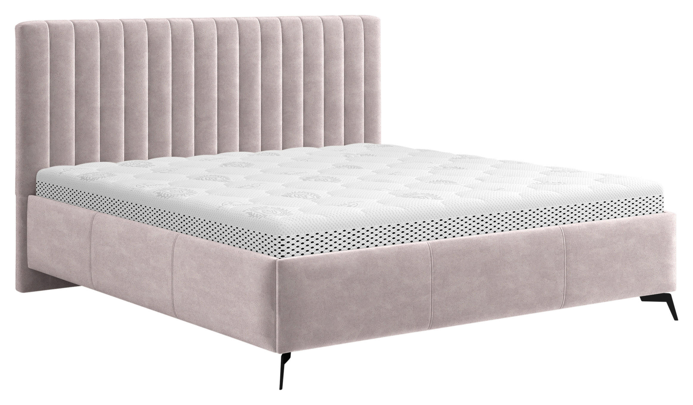 Boxxx Polsterbett Altrosa 140x200 cm