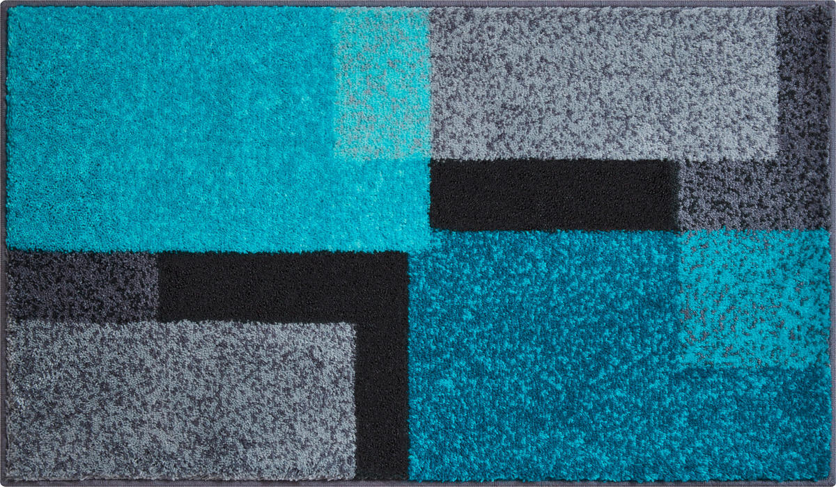 KOBEREC DO KOUPELNY, 60/100 cm - šedá/černá, Basics, textil/plast (60/100cm) - Grund