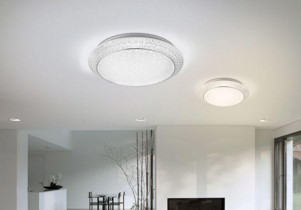LED-DECKENLEUCHTE 41/10 cm   - KONVENTIONELL, Kunststoff/Metall (41/10cm)