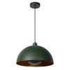 HÄNGELEUCHTE SIEMON 40/150 cm   - Messingfarben/Grün, Design, Metall (40/150cm) - Lucide