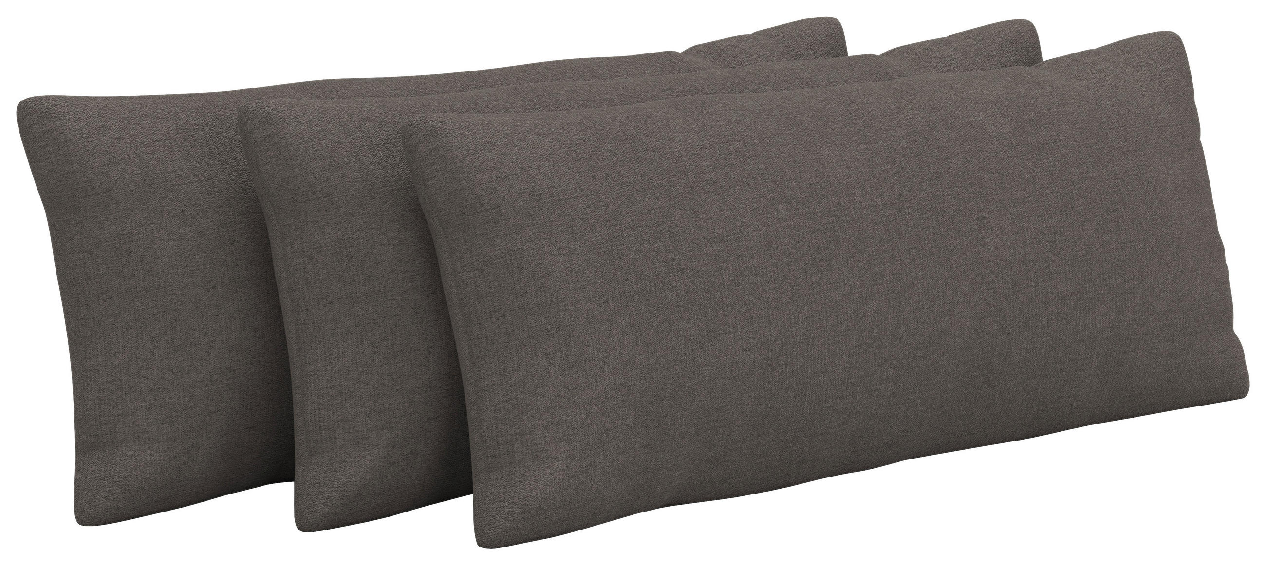 NIERENKISSEN  - Graphitfarben, Konventionell, Textil (65/25cm) - Sit & More