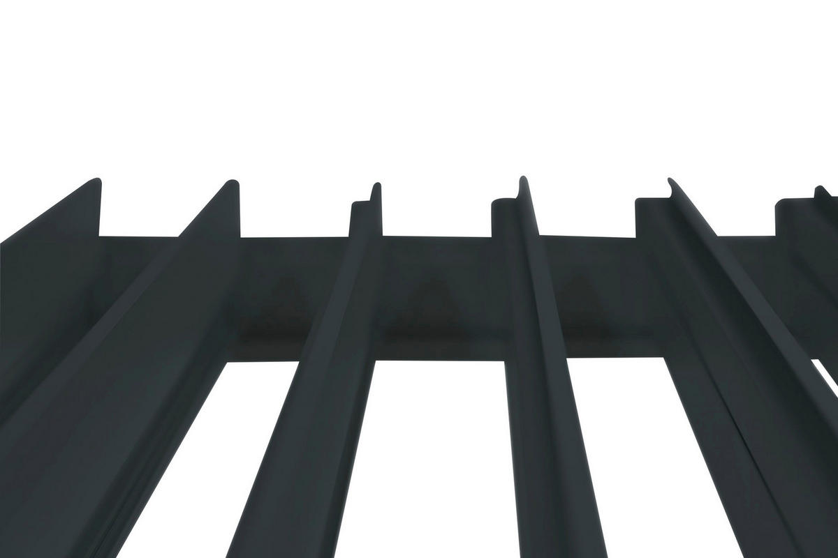 PERGOLA velikost: 400/250/300 cm - antracitová, Modern, kov (400/250/300cm) - Gardenson
