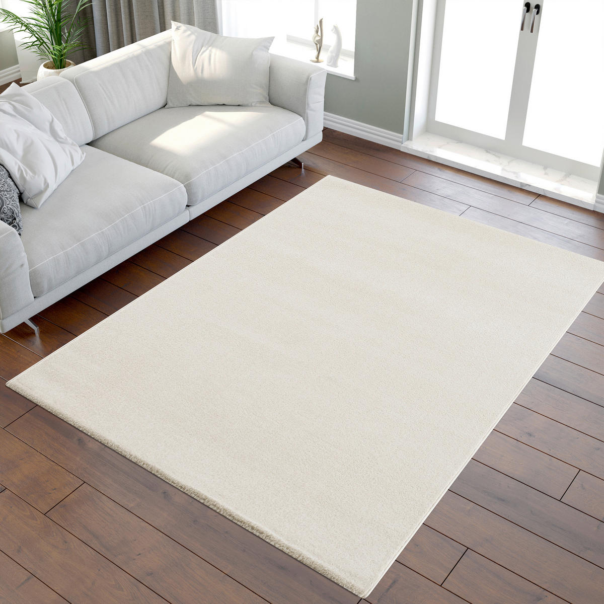 TKANA PREPROGA  Uni     140/200 cm    tkano  krem barve  - krem barve, Trendi, umetna masa/tekstil (140/200cm)