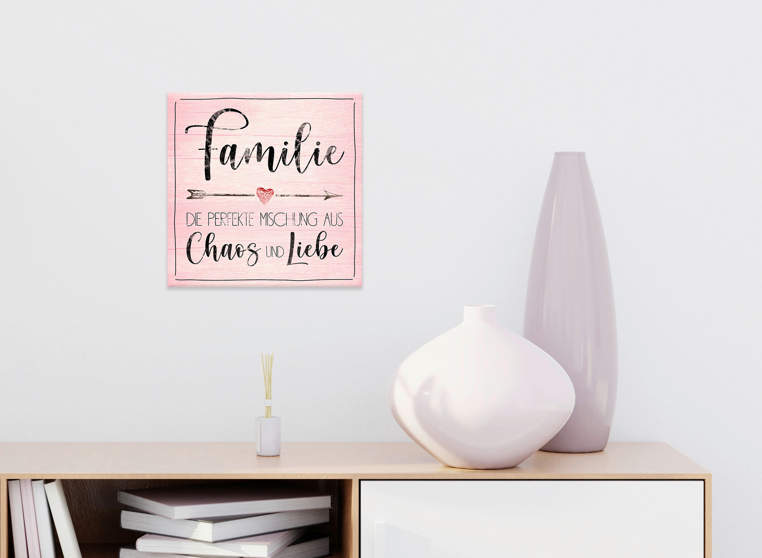 DEKOPANEEL Text 20/20/0,3 cm  - Multicolor, Basics, Holz (20/20/0,3cm)