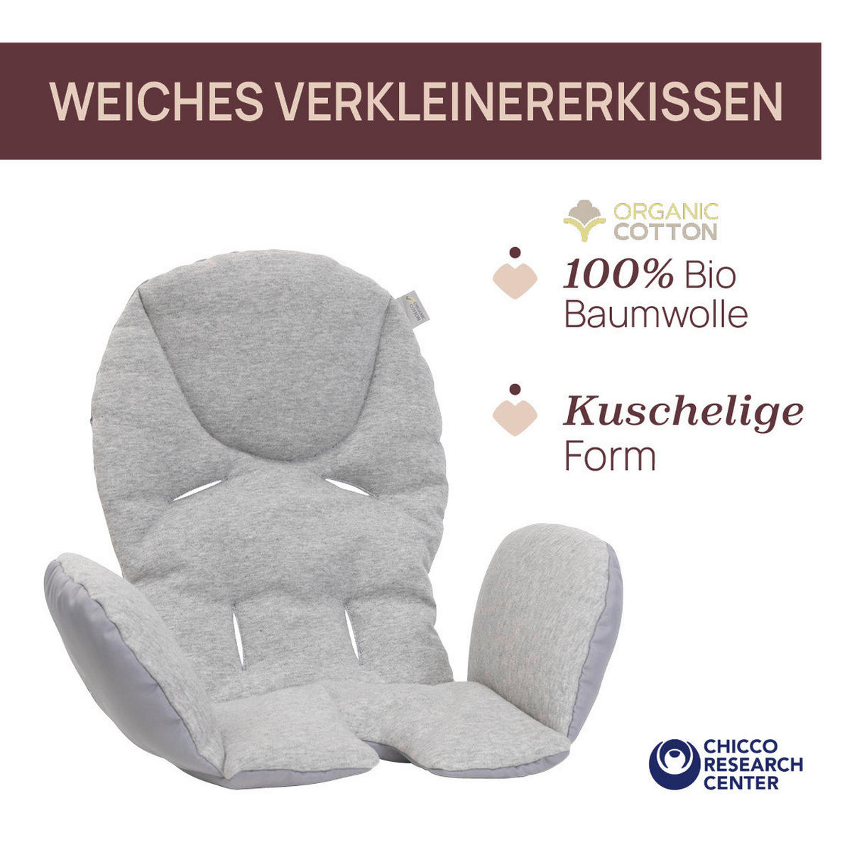 HOCHSTUHL Polly Armonia Dunkelgrau, Hellgrau Carrara  - Dunkelgrau/Hellgrau, Basics, Kunststoff (57/79-104/90cm) - Chicco