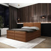 BOXSPRINGBETT 180/200 cm  in Rostfarben  - Rostfarben/Schwarz, MODERN, Holz/Holzwerkstoff (180/200cm) - MID.YOU
