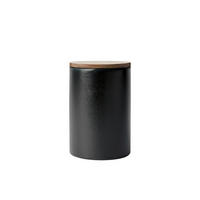 KANISTER - Schwarz, Basics, Keramik (10cm) - Aida
