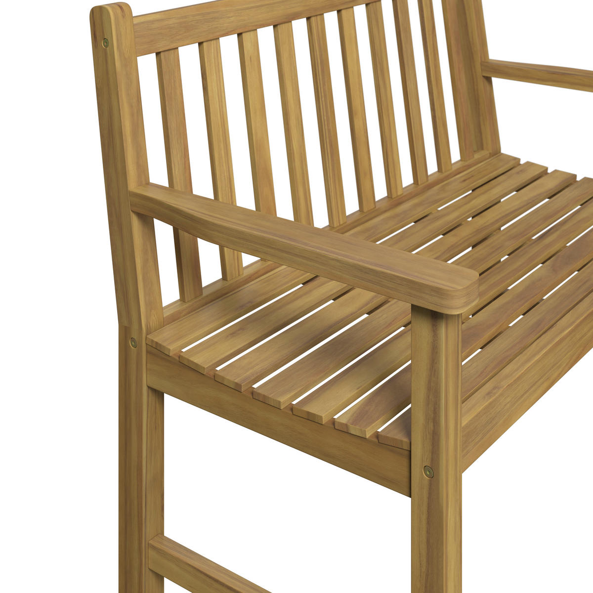 GARTENBANK 120/90/61 cm Akazie   - Akaziefarben, Natur, Holz (120/90/61cm) - Ambia Garden