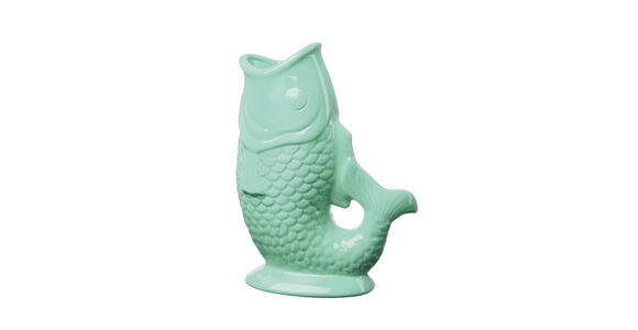 VASE 24.9 cm  - Grün, Design, Keramik (18,4/24,9/9cm) - Ambia Home