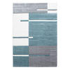 FLACHWEBETEPPICH 240/340 cm Hawaii Blau  - Blau, Basics, Textil (240/340cm) - Novel