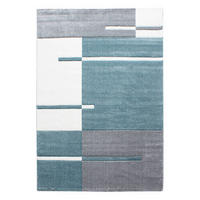 FLACHWEBETEPPICH 240/340 cm Hawaii Blau  - Blau, Basics, Textil (240/340cm) - Novel