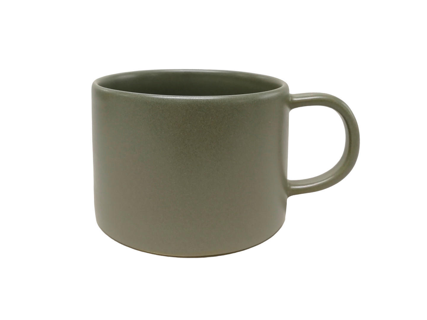 KAFFEETASSE Kyoto 350 ml  - Grün, Trend, Keramik (9,6/7,1cm) - Novel