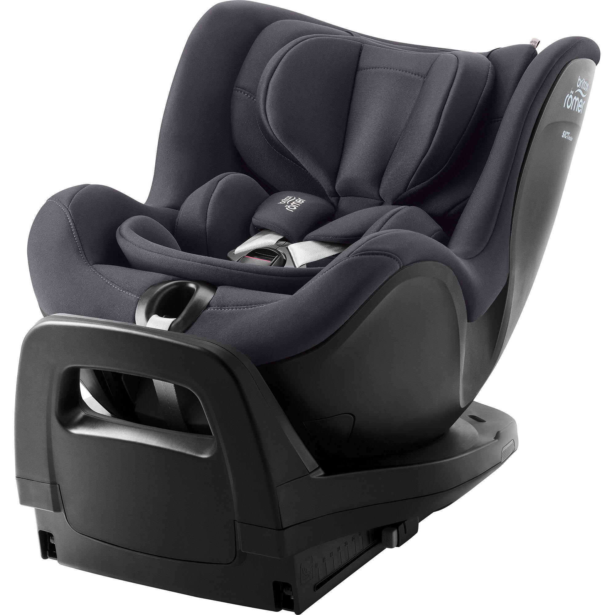 REBOARDER-KINDERSITZ DUALFIX PRO  - Dunkelgrau, Basics, Kunststoff (44/48/74cm) - Britax Römer