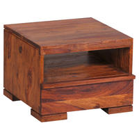 ÉJJELISZEKRÉNY tömör sheesham fa sheesham  - sheesham, Konventionell, fa (40/30/40cm) - MID.YOU