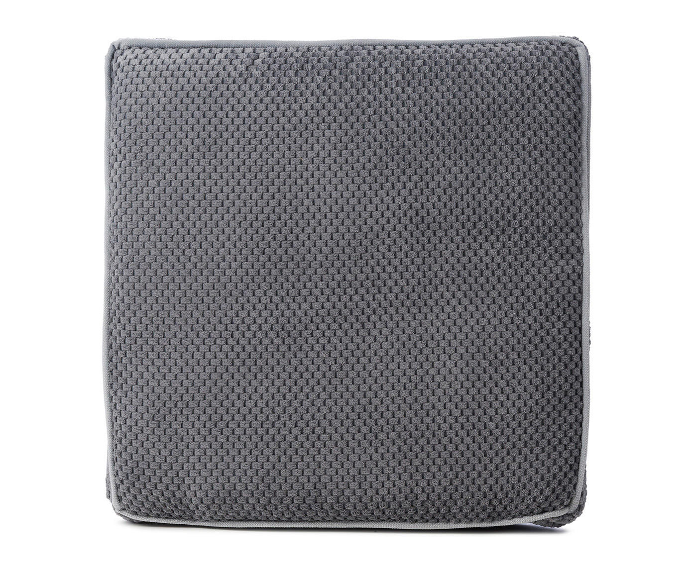 PODSEDÁK, 40/40/6 cm - antracitová, Basics, textil (40/40/6cm) - Novel