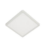 LED-DECKENLEUCHTE 18 W    30/30/10 cm  - Weiß, Basics, Kunststoff (30/30/10cm) - Novel
