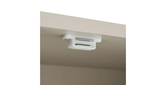 VITRINE  in Seidengrau  - Seidengrau, Design, Glas/Holzwerkstoff (80/186/35cm) - Xora