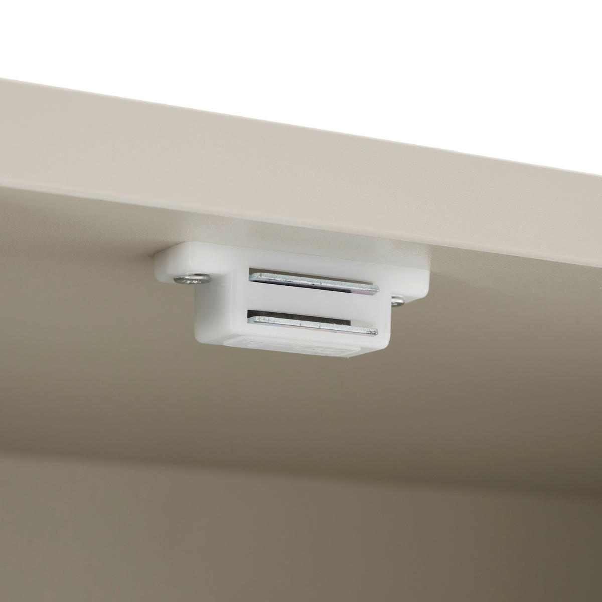 VITRINE  in Seidengrau  - Seidengrau, Design, Glas/Holzwerkstoff (80/186/35cm) - Xora