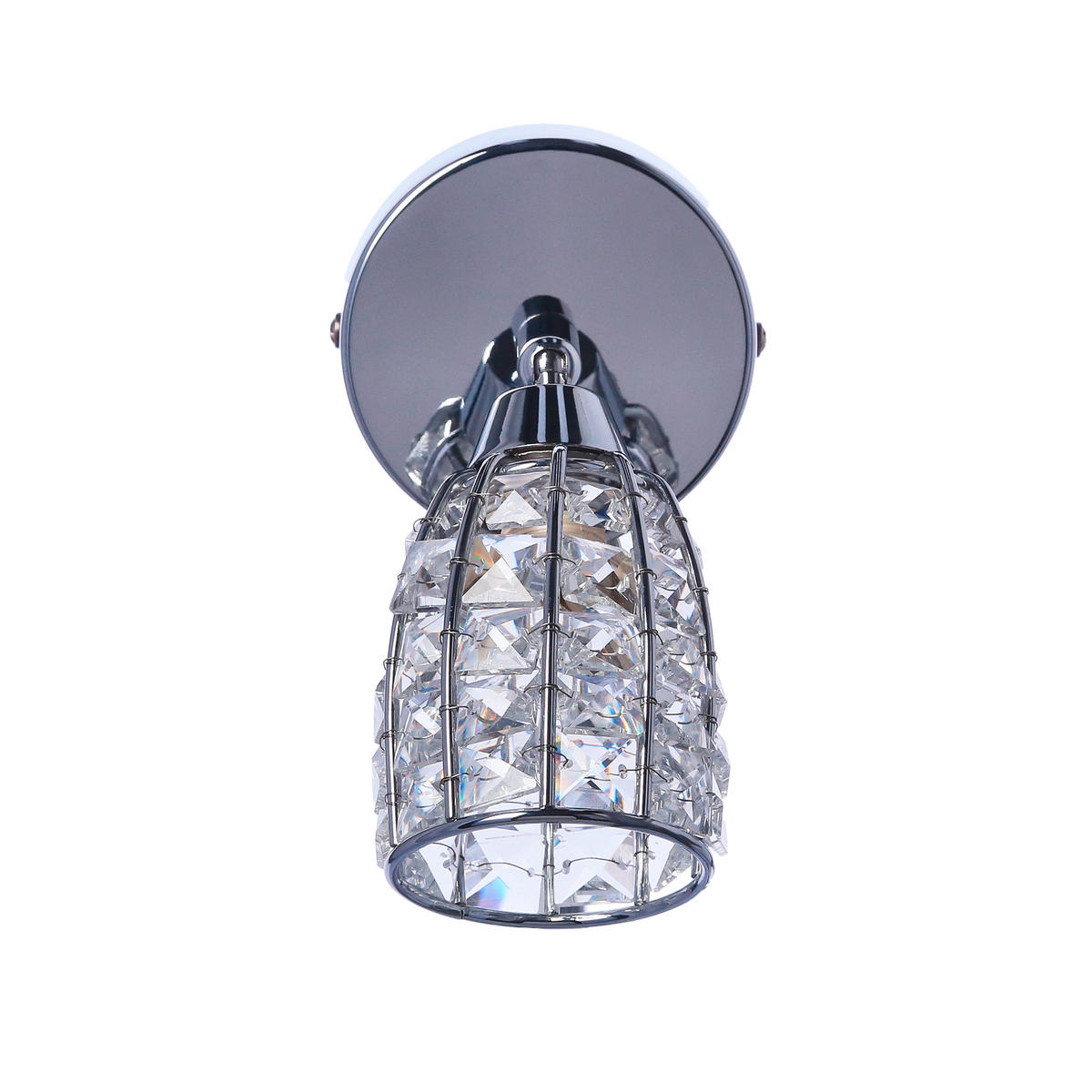 STRAHLER Shiba   - Chromfarben/Transparent, KONVENTIONELL, Glas/Metall (15/8.5cm)